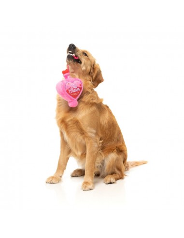 Peluche per cani FuzzYard Love Tail Chaser Perfume, boccetta di profumo
