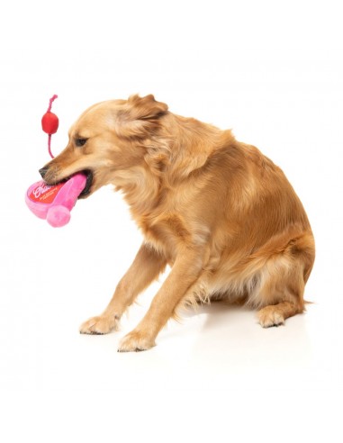 Peluche per cani FuzzYard Love Tail Chaser Perfume, boccetta di profumo