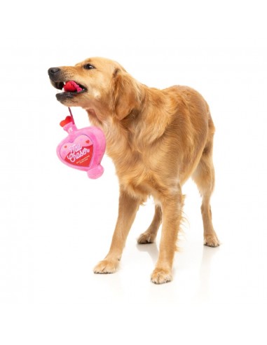 Peluche per cani FuzzYard Love Tail Chaser Perfume, boccetta di profumo