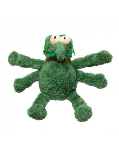 Peluche per cani FuzzYard Nasties Scratchy pulce verde (taglia L)