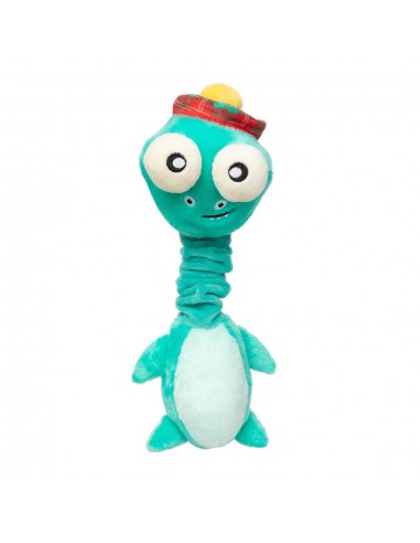 Peluche per cani FuzzYard Neck Minnits Loch Neck Monster con collo elastico
