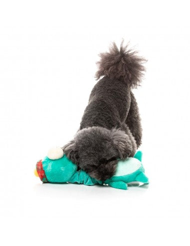 Peluche per cani FuzzYard Neck Minnits Loch Neck Monster con collo elastico