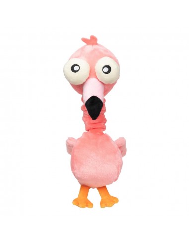 Peluche per cani FuzzYard Neck Minnits Neckole fenicottero con collo elastico