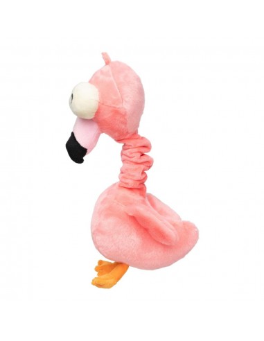 Peluche per cani FuzzYard Neck Minnits Neckole fenicottero con collo elastico