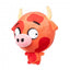 Peluche per cani FuzzYard Noggins Moo Hammad Ali con squeaker
