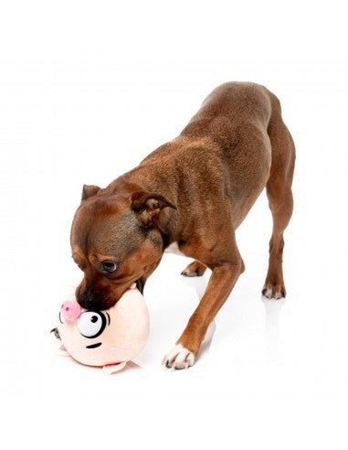 Peluche per cani FuzzYard Noggins Snoop Hogg con squeaker
