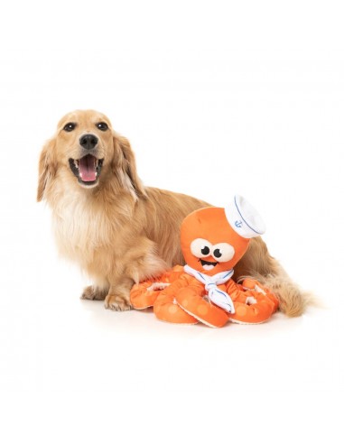 Peluche per cani FuzzYard Octo-Pose Sailor Squiggles polpo con squeaker