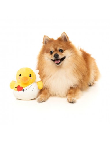 Peluche per cani FuzzYard Cupid Duck papera con squeaker