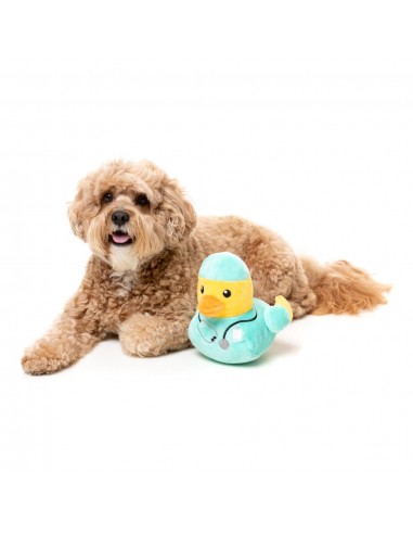 Peluche per cani FuzzYard Ducktor papera con squeaker