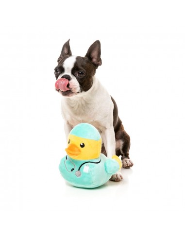 Peluche per cani FuzzYard Ducktor papera con squeaker