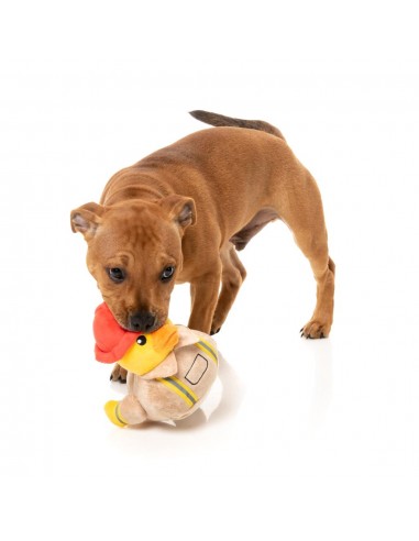 Peluche per cani FuzzYard papera Firequacker con squeaker