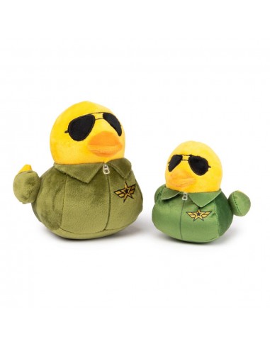 Peluche per cani FuzzYard oca con squittio (taglia S)