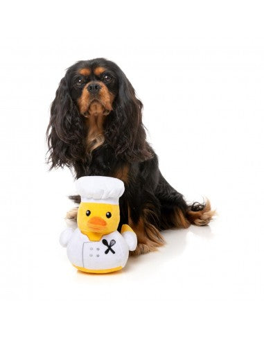 Peluche per cani FuzzYard papera Gordon Quacksay con squeaker