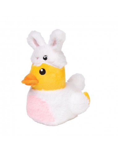 Peluche per cani FuzzYard papera coniglietto con squeaker