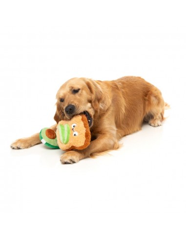 Peluche per cani FuzzYard avocado e toast, set da 2