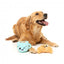 Peluche per cani FuzzYard cornetto e cappuccino, set da 2