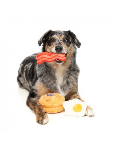 Peluche per cani FuzzYard Dog's Breakfast, set da 3