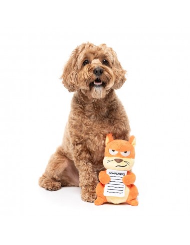 Peluche scoiattolo con suono per cani FuzzYard Karen