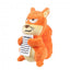 Peluche scoiattolo con suono per cani FuzzYard Karen