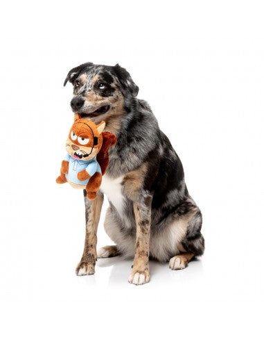 Peluche scoiattolo con suono per cani FuzzYard Telemarketer Tom