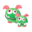 Peluche per cani FuzzYard The Yardsters Peewee, verde (taglia L)