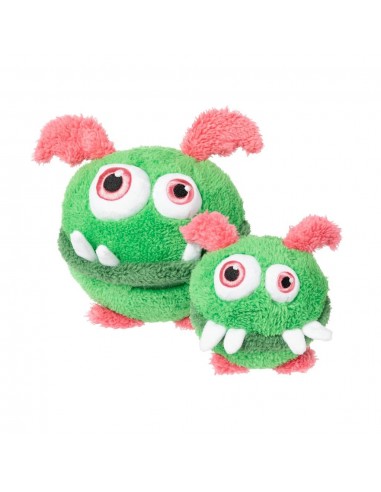 Peluche per cani FuzzYard The Yardsters Peewee, verde (taglia L)