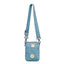 Borsa da passeggio per cani in velluto a coste FuzzYard Life French Blue