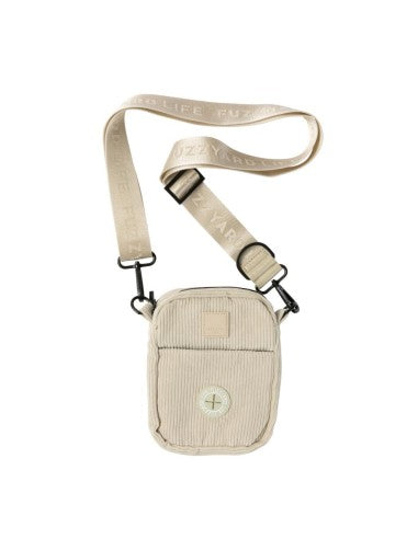 Borsa da passeggio per cani in velluto a coste FuzzYard Life Sandstone