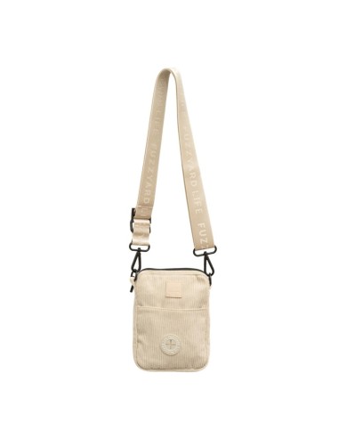 Borsa da passeggio per cani in velluto a coste FuzzYard Life Sandstone