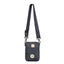Borsa da passeggio per cani in velluto a coste FuzzYard Life Slate Grey