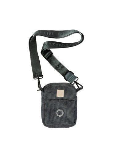 Borsa da passeggio per cani in velluto a coste FuzzYard Life Slate Grey