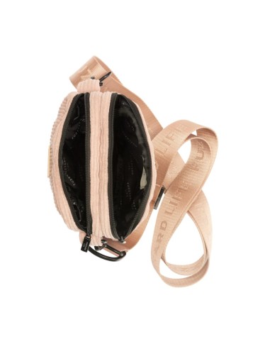 Borsa da passeggio per cani in velluto a coste FuzzYard Life Soft Blush