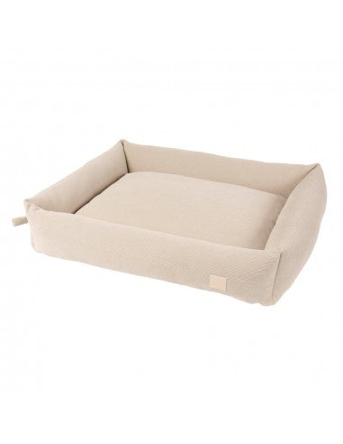 Cuccia per cani in velluto a coste FuzzYard Life Sandstone (taglia L)