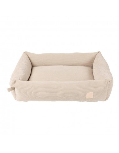 Cuccia per cani in velluto a coste FuzzYard Life Sandstone (taglia M)