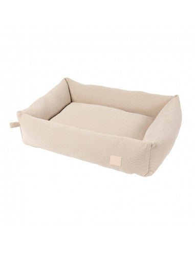 Cuccia per cani in velluto a coste FuzzYard Life Sandstone (taglia M)