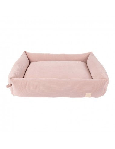 Cuccia per cani in velluto a coste FuzzYard Life Soft Blush (taglia L)