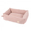 Cuccia per cani in velluto a coste FuzzYard Life Soft Blush (taglia S)