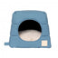 Cuccia igloo per gatti in cotone FuzzYard Life French Blue