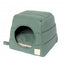 Cuccia igloo per gatti in cotone FuzzYard Life Myrtle Green