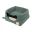 Cuccia igloo per gatti in cotone FuzzYard Life Myrtle Green