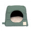 Cuccia igloo per gatti in cotone FuzzYard Life Myrtle Green