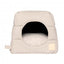 Cuccia igloo per gatti in cotone FuzzYard Life Sandstone