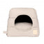 Cuccia igloo per gatti in cotone FuzzYard Life Sandstone