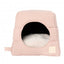 Cuccia igloo per gatti in cotone FuzzYard Life Soft Blush
