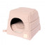 Cuccia igloo per gatti in cotone FuzzYard Life Soft Blush