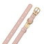 Collare per cani in pelle vegana FuzzYard Atelier Soft Blush (taglia S)