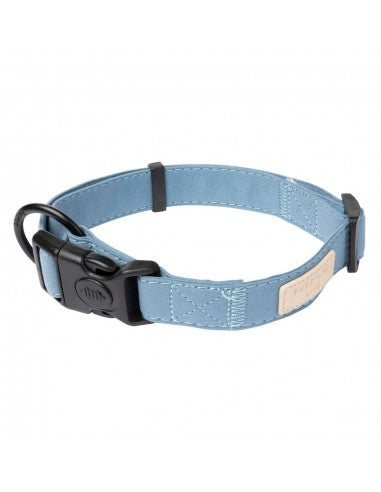 Collare per cani in cotone FuzzYard Life French Blue (taglia L)