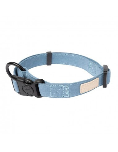 Collare per cani in cotone FuzzYard Life French Blue (taglia M)