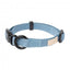 Collare per cani in cotone FuzzYard Life French Blue (taglia S)