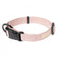 Collare per cani in cotone FuzzYard Life Soft Blush (taglia L)